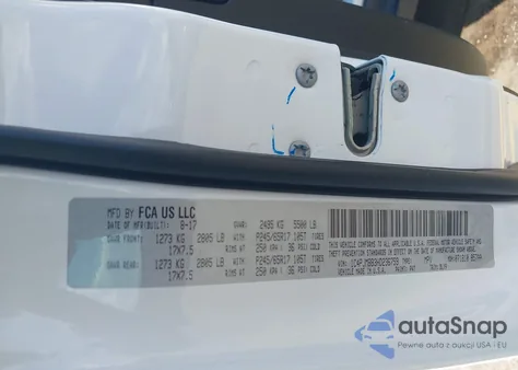 2017 Jeep Cherokee Trailhawk L Plus 4X4 из США, поврежденный, VIN 1C4PJMBB3HD236759